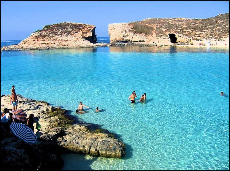 Seafront Apartment With Pool San Pawl il-Baħar Kültér fotó